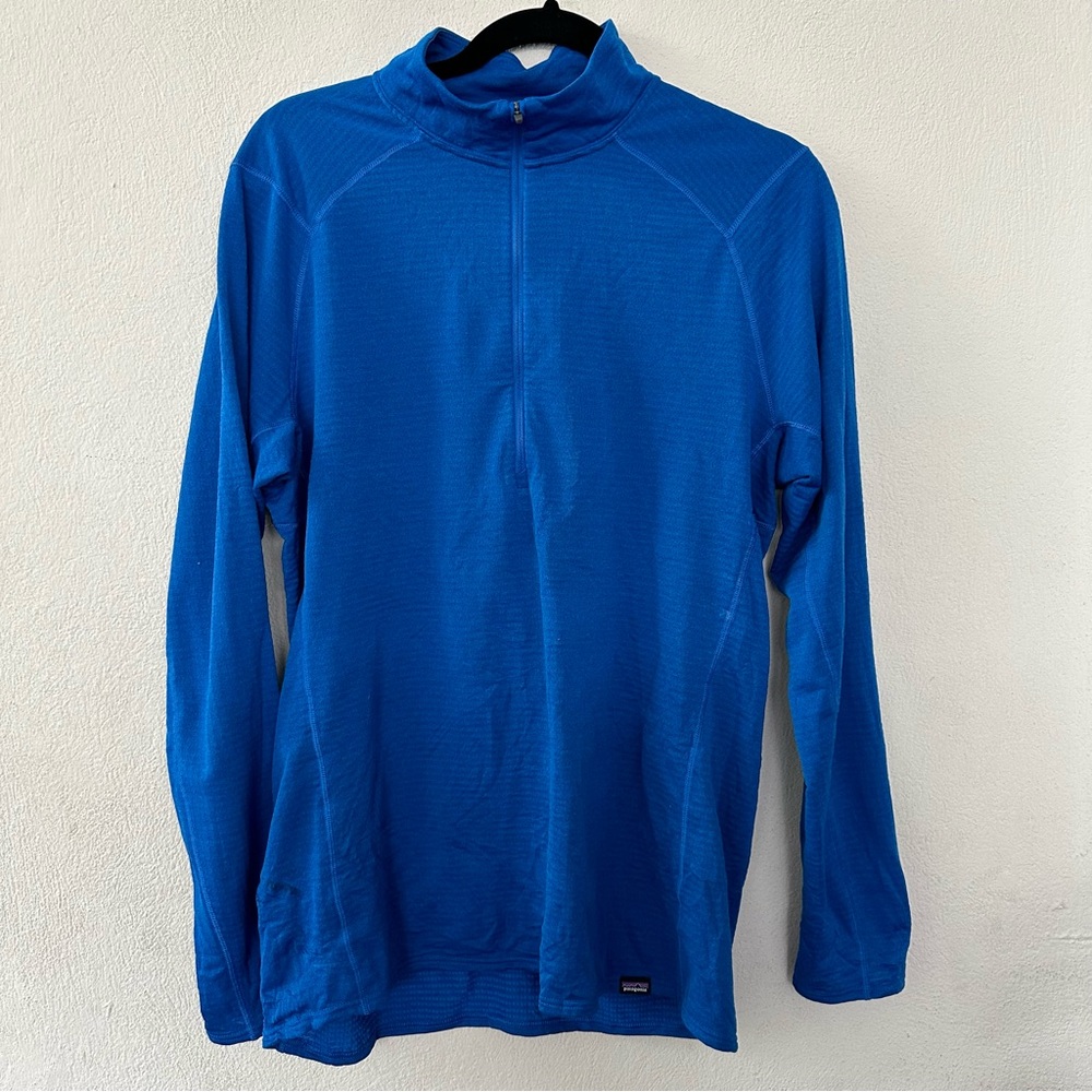 Patagonia Blue Long Sleeve Shirt